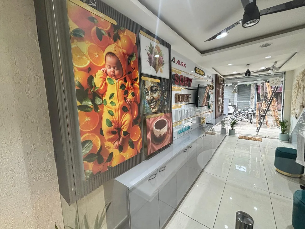 Custom Signage Solutions example by Sonu Arts